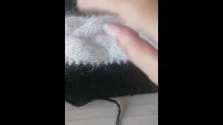 Утепляемся к зиме! Шапочка на размер 54 - 55!Из пряжи пух норки!