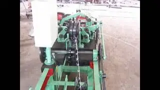 Single Line Barbed Wire Making Machine, Model BW-C