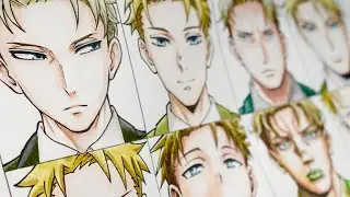 Drawing Loid in different anime styles (Drawing Lloyd in 12 different anime styles) SPY×FAMILY