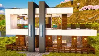 Minecraft: How to Build a QUARTZ House