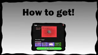 How to get the Sturdy Boulder Egg in Ball TD