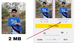 How to make 100 kb images | how to reduce image size | image ko 100 kb kese kare