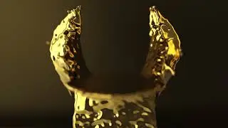 3D Gold Logo Intro, Fluid Animations Youtube Intro Animations 2022