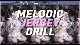 How To Mix Melodic Drill and Jersey Club (fl studio) | FREE FLP