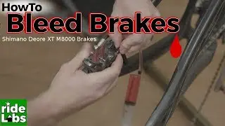 How to bleed m8000 brakes | Shimano Deore XT M8000 brakes