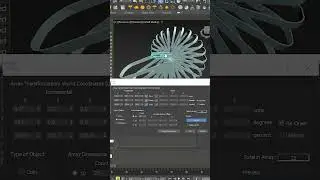Lamp Modeling in 3ds max with array