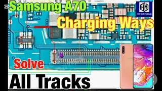 Samsung A70/SM-A705 Charging/USB ways,Not Charging Problem,All Solutions,Tracks with Explanation