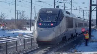 Fast Amtrak Trains!