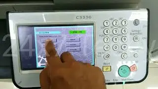 Canon Imagerunner Printer  Port number setting #canonprinter #malayalam #copiers