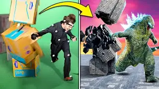 I made a Full-Body Godzilla Simulator