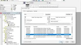 Create New RSLogix5000 Project: Chassis, Ethernet, DeviceNet and other I/O Modules