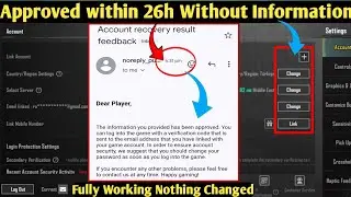 Fully Working Nothing Changed in New Update | How to Recover Pubg Lost/Scammed Account in New Update