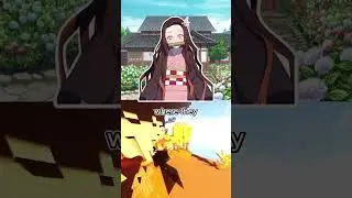 Nezuko Looking For Tanjiro P1 [YT SHORT VER]  #anime #animecharacter #demonslayer #shorts