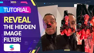 Spark AR Tutorial - Reveal the hidden image | Instagram filter game (EN Captions)