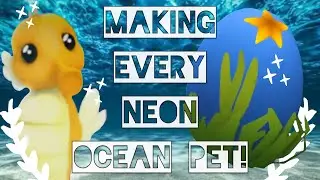 ✨NEW✨ EVERY NEON OCEAN PET!!!!! Roblox ~ Adopt Me