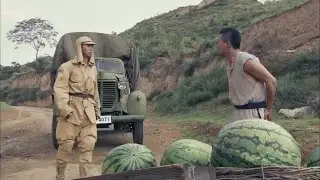 日軍人多武器厲害，不料小夥僅憑一個西瓜，一戰封神！ ⚔️ 抗日