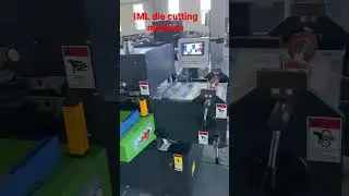 IML label die cutting machine