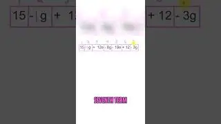 How to Identify and Combine Like Terms - 7EE1