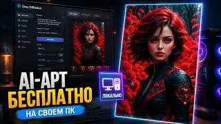 Магия бесплатных нейросетей в искусстве без ограничений | Midjourney бесплатные альтернативы на PC