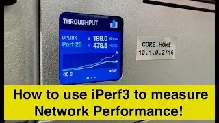 HOMELAB: A definitive guide to using iPerf3 to measure network performance! (Part 1)