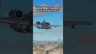Vote War Tycoon at the Roblox Innovation Awards! 🏆 #roblox #wartycoon #shorts