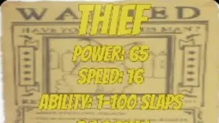 thief glove showcase(slap battles simple👏)