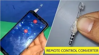 How To Make Mobile Phone To Remote Control Converter | Amazing Tool