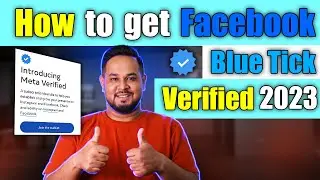 How To Get Facebook Blue Tick Verified 2023 | facebook blue tick verification 2023 | By Diptanu Shil