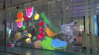 Transparent LED Screen / High transparence LED Display / See-Through LED / Invisible Vision Screen