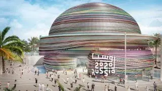 Inside of Russian pavilion at Expo 2020 Dubai | Vlog 1