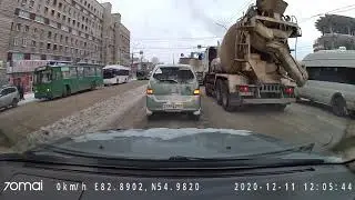 70mai A800 Dash Cam Test video