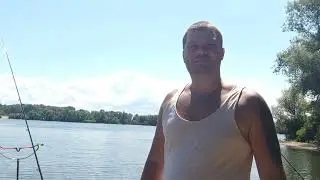 В поисках Сазана,залив реки Днепр 20.07.2022 Carp fishing