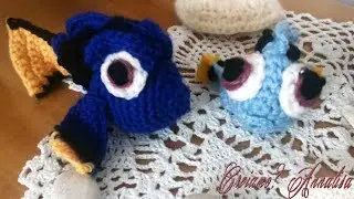 Amigurumi Dory Nemo  video tutorial  uncinetto crochetanimal crochet SUB ESP
