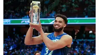 Karl Anthony Towns Catch & Shoot 3 Point Shots 2021-2022 Season