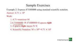 Scientific Notation | Math and Science Lesson