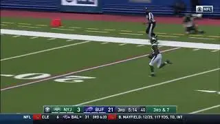 Jamison Crowder 69-Yard Touchdown | Jets vs Bills Week 1 NFL