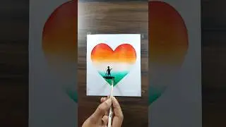 Independence Day drawing : easy watercolor drawing #shorts