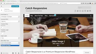 How to Add Featured Page Slider