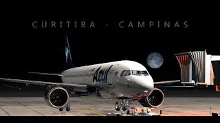 【🔴X-Plane12】 Curitiba - Campinas - Airbus A320 Flight Factor
