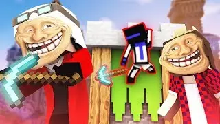 У КОГО ДЛИННЕЕ СТОЛБ? НА КАРТЕ КЛЕШ РОЯЛЬ В МАЙНКРАФТЕ! Minecraft