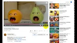 Annoying Orange Sound Effect: Orange And Pears Screaming