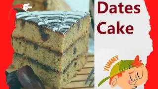 Dates Cake Recipe | Healthy Whole Wheat Eggless cake baking