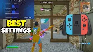 Nintendo Switch Controller ASMR 😴 (Fortnite Tilted Zone Wars Gameplay) + BEST SWITCH SETTINGS