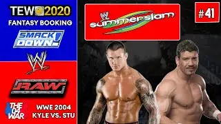 REBOOKING SUMMERSLAM 2004! | WWE 2004 RAW VS SMACKDOWN | E41 | Total Extreme Wrestling 2020