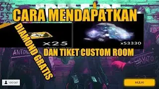 CARA MENDAPATKAN DIAMOND DAN CUSTOM ROOM FREE FIRE GRATIS