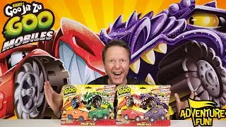 Heroes of Goo Jit Zu GOO MOBILES VERSUS SMASH PACKS AdventureFun Toy Cars review!