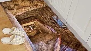 Ремонт в зале. Вскрыли пол первая часть