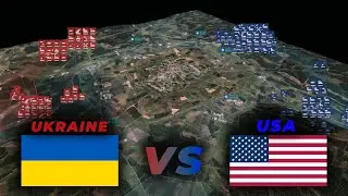 250.000 UKRAINE ARMY vs 300.000 US ARMY | WARNO