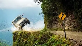 10 CARRETERAS más PELIGROSAS del MUNDO