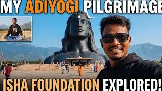Adiyogi Isha Foundation  || coimbatore || Shiva statue complete tour 2024